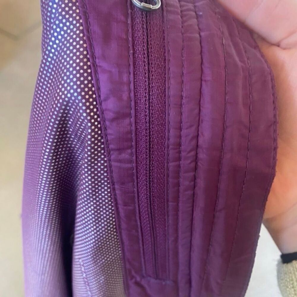 Columbia Omni-Heat Purple Lightweight Jacket Women’s M Hooded Insulated Coat - Picture 7 of 8